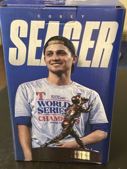 Corey Seager World Series Bobble head