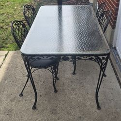 Cast Iron Patio Set 