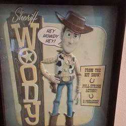Toy Story Sheriff Woody 3D Shadowbox