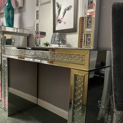 Mirrored Console Table 