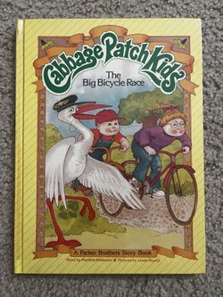 Cabbage Patch Kids: The Big Bicycle Race Vintage Book 1984