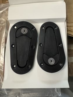 Hood Latch Lock & Key  ( Brand New Open Box )