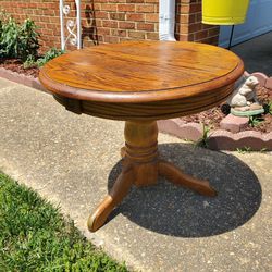 Side Table Small Table End Table Round 