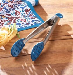 Princess House Blue Tongs