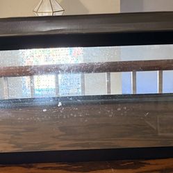 Reptile Tank#2  W/  metal Screen Lid 