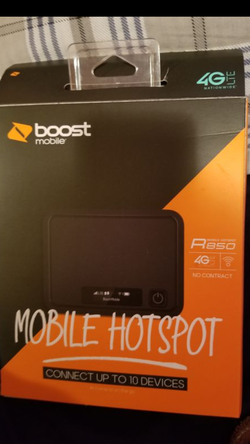 Portable mobile hotspot. Internet on the go