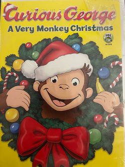 CURIOUS GEORGE A Very MONKEY CHRISTMAS Widescreen Edition (DVD-2009) NEW!