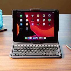 Messenger Folio 2 - Tablet Keyboard & Case for 10.2-inch iPad, 10.5-inch iPad/Air 3