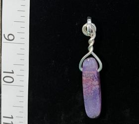 Purple Dragon Vein Pendant 