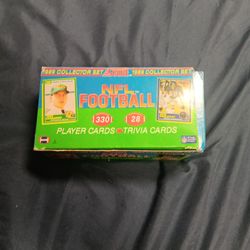 1989 NFL Football Collector Set 