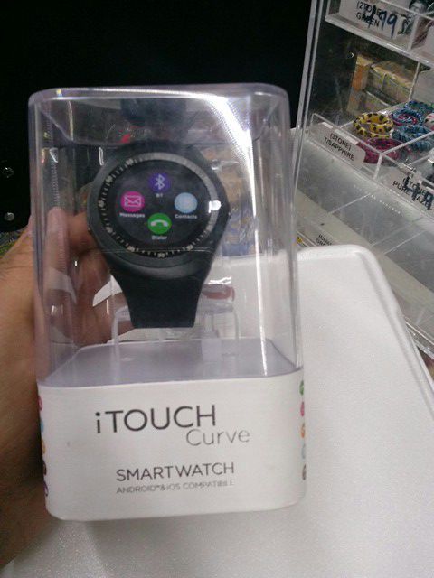 iTOUCH CURVE SMARTWATCH. ANDRID&IOS COMPATIBLE