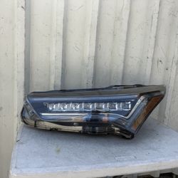 2019 2020 2021 2022 2023 2024 ACURA RDX FULL LED headlight Headlamp Left Driver Side LH Used Original OEM (2 TABS MISSING )