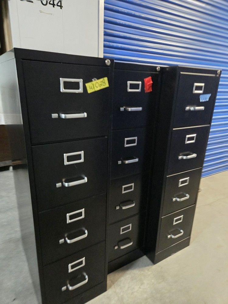 Metal File Cabinet With Key $80 Each Letter Size