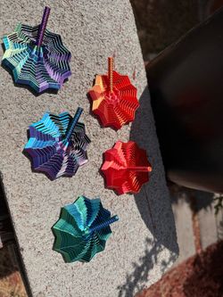 Spiral fidget toy