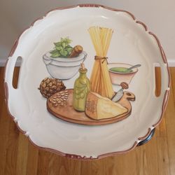 Ceramic Round Serving Dish
