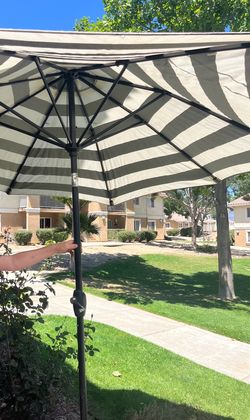 Table umbrella.