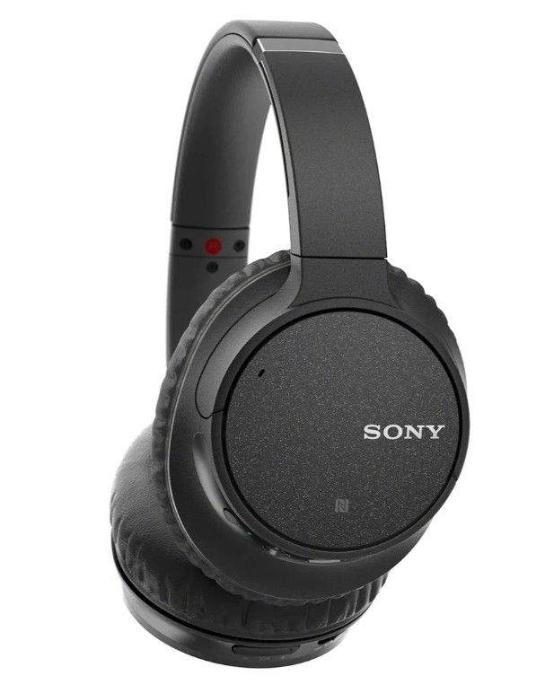 SONY WH-CH700N Wireless Noise Canceling Over-the-Ear Headphones - Black