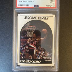1989 Hoops Jerome Kersey #285 PSA 9 Portland Trailblazers