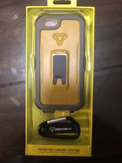 Case for iPhone 6S or 6 waterproof Gray color