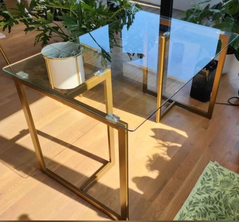 Glass Table and Chairs