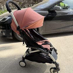 Babyzen YOYO² Stroller – Pink – Ultra Compact Travel Stroller + Sun Umbrella
