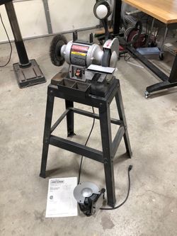 Craftsman 6 in Bench Grinder with Stand