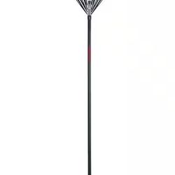 51 in. Fiberglass Handle 24-Tine Steel Rake