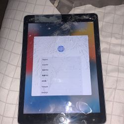 Cracked iPad Air 2