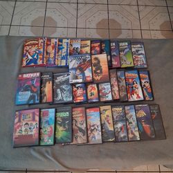 Lot Of 32 DC Cartoon, CGI And Movie DVDs