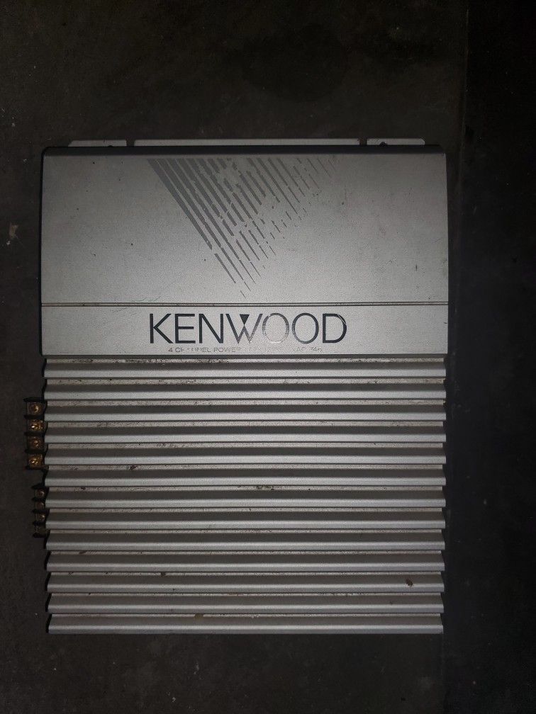 Kenwood 4 Channel Amp. KAC-746