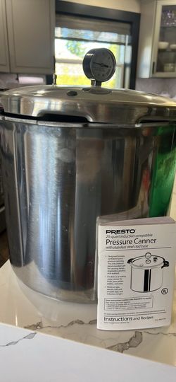 Presto 23-Quart Induction Compatible Pressure Canner