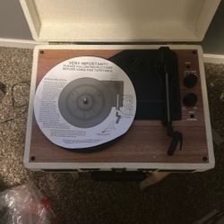 Victrola Record Player