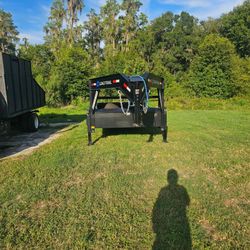 2026 load trail triple axle hydraulic jacks solar charger