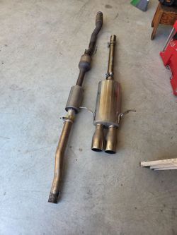 Mini cooper r56 exhaust system