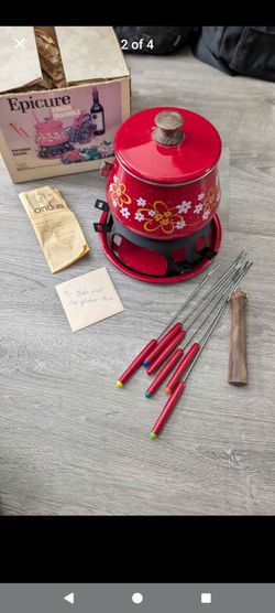 Vintage Epicure Fondue Set