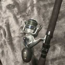 Shimano Saragossa 8000 On Custom 7’ Connley Rod  Fishing