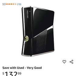 Xbox 360 With Two New Controllers 