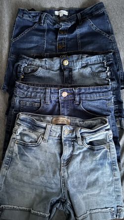 Size 10 and 12 Girls Jean Shorts