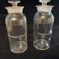 Antique Apothecary Jars (2) 