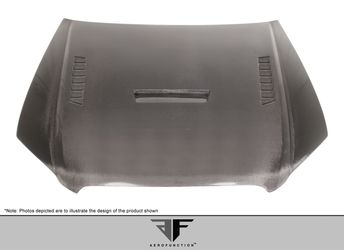 Blemished 2006-2008 Audi A4 S4 B7 Carbon AF-1 Hood ( CFP ) - 1 Piece