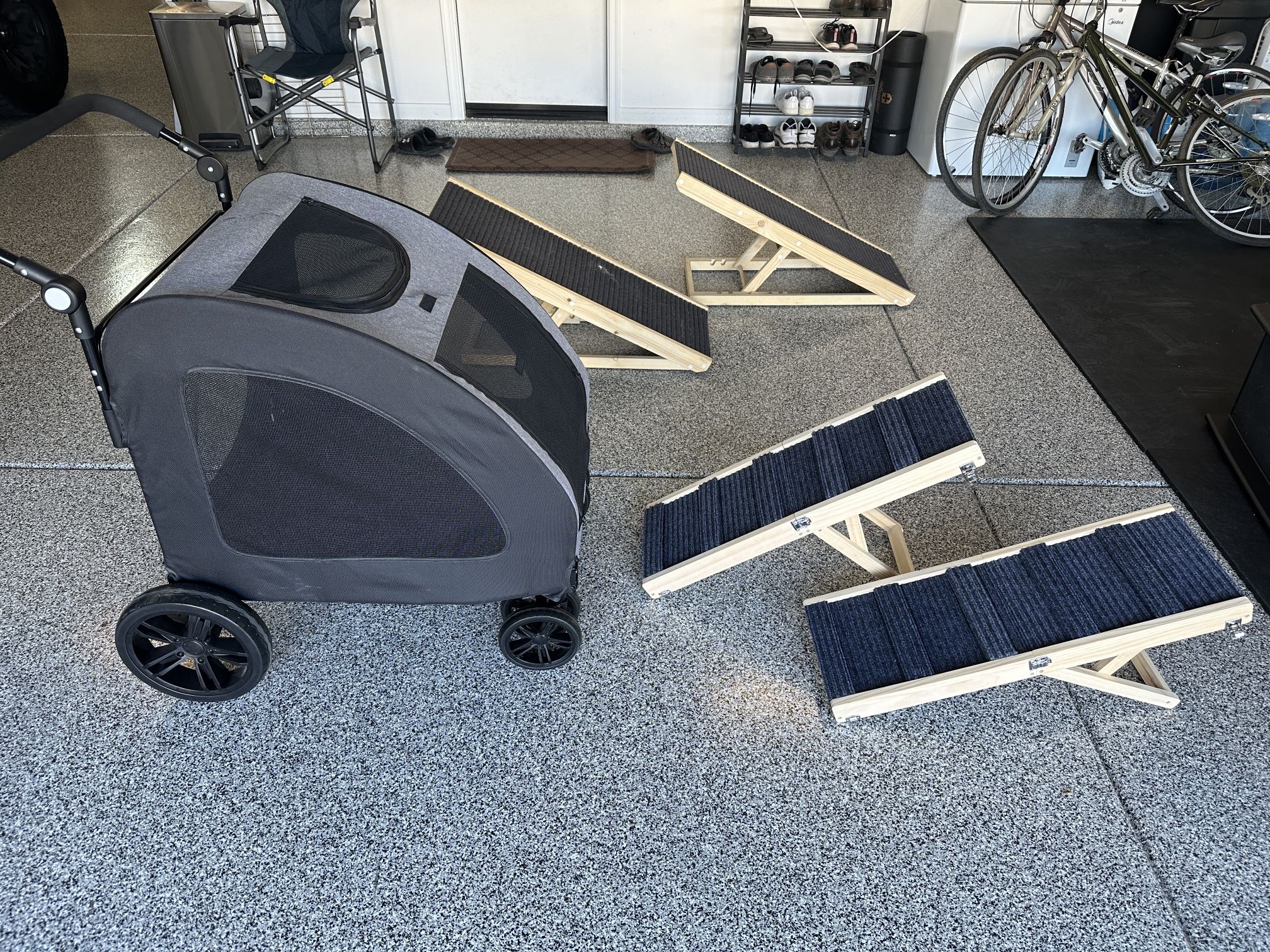 Dog Ramps And Dog / Cat Stroller