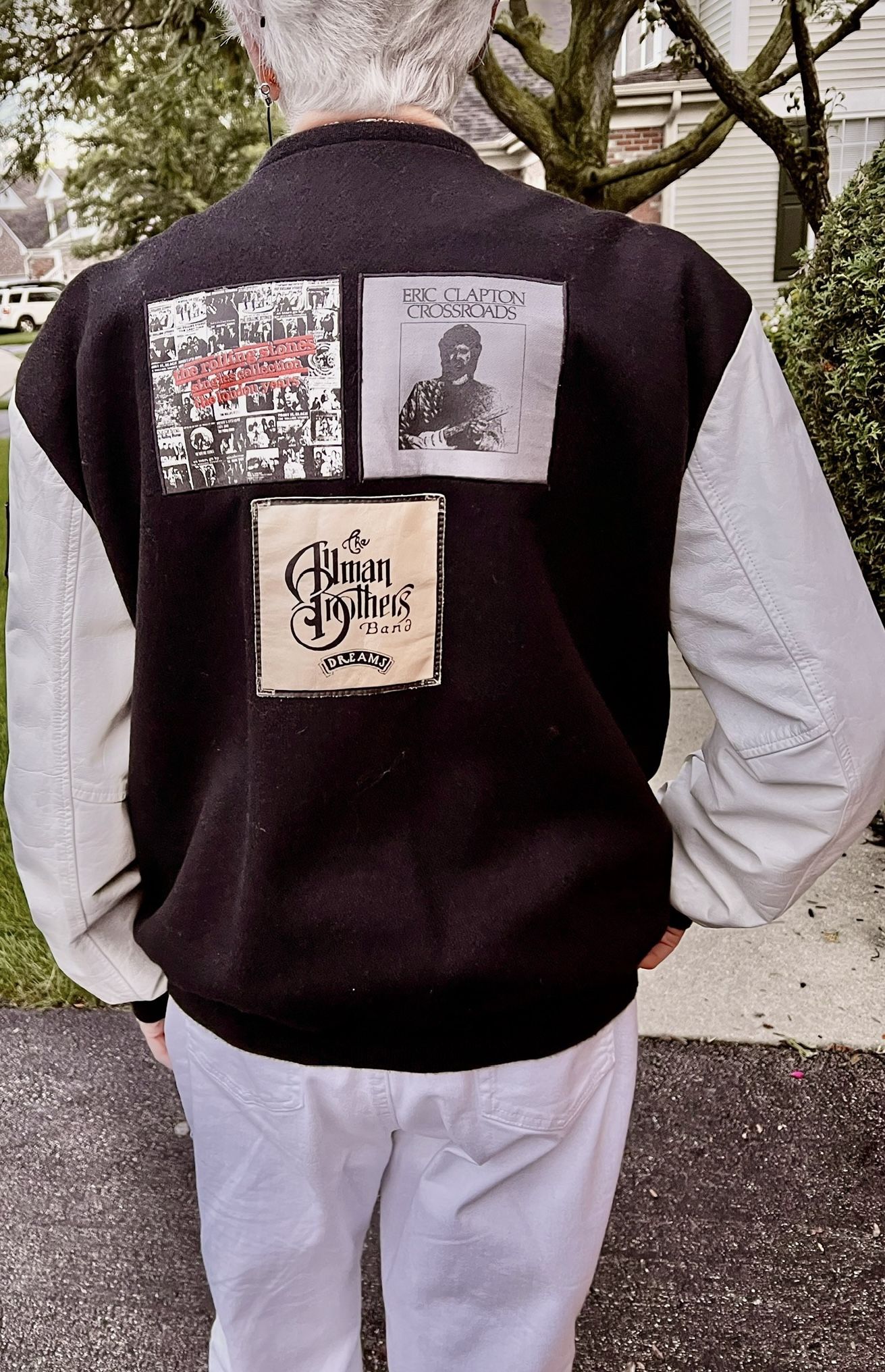 vintage Sichel jacket. Rolling Stones, Eric Clapton, Allman Brothers band. Size large.