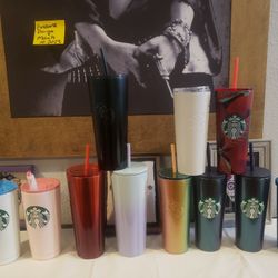 Starbucks CUPS!!!