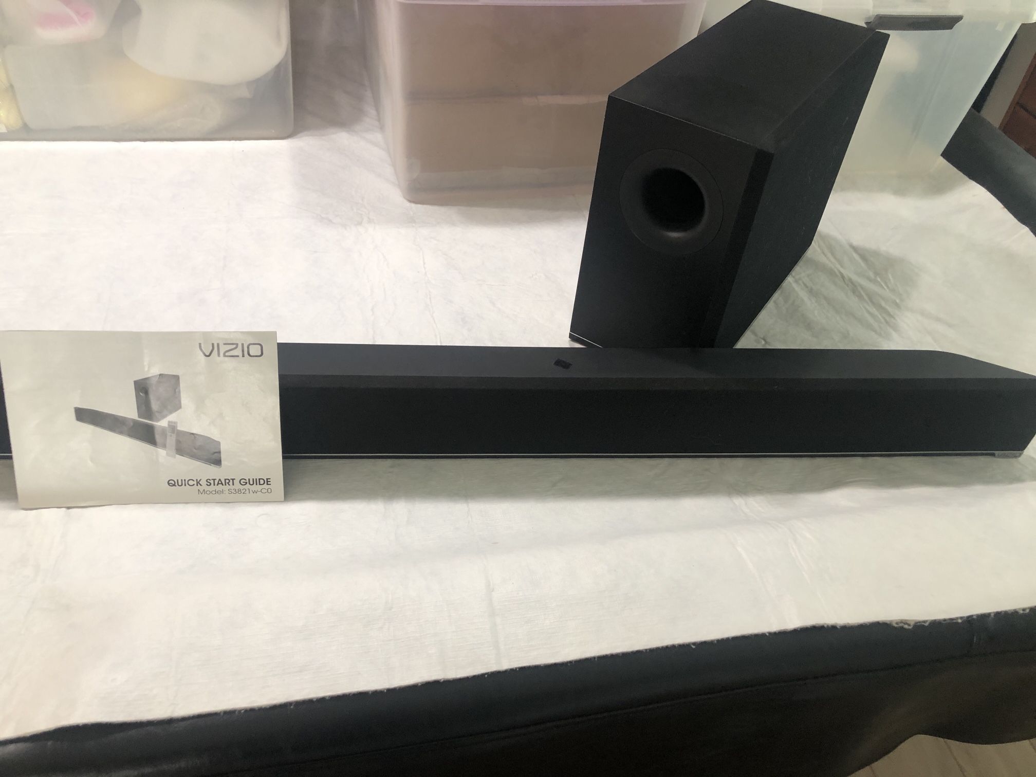 Vizio Sound Bar & Base Module