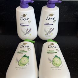 Dove Body Wash With Pump $8 Each