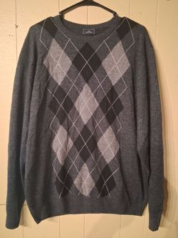 Dockers Men's Argyle Crewneck Sweater
