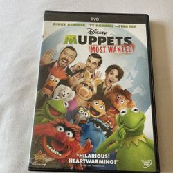Muppets Most Wanted (DVD, 2014)