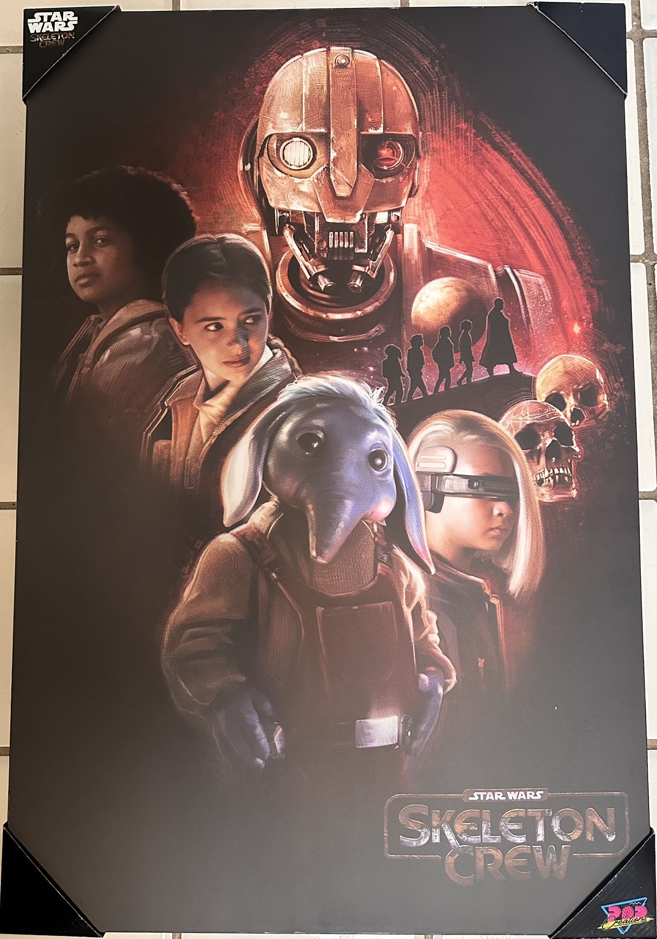 Star Wars - Skeleton Crew Canvas