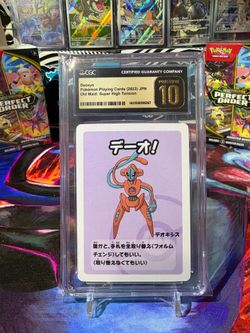 Deoxys Old Maid CGC Pristine 10