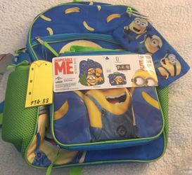 Despicable me Minions backpack. Price is FIRM.